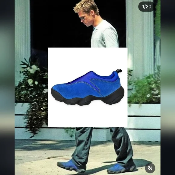 Oakley Flesh Slip On Vintage Blue Suede - Picture 4 of 4